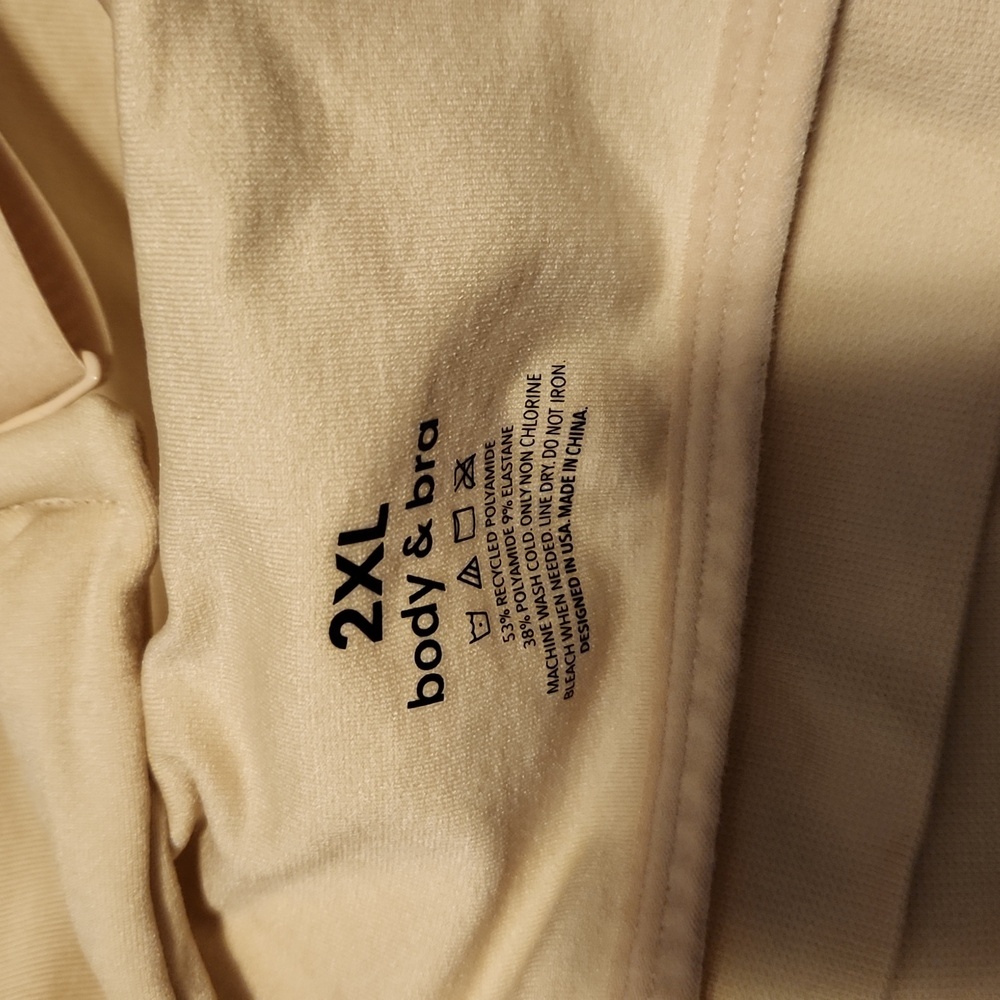 Body and Bra 2XL Women's Tan Padded Bra - Picture 3 of 4